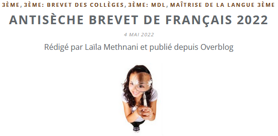 Réviser Brevet de Français | Genially