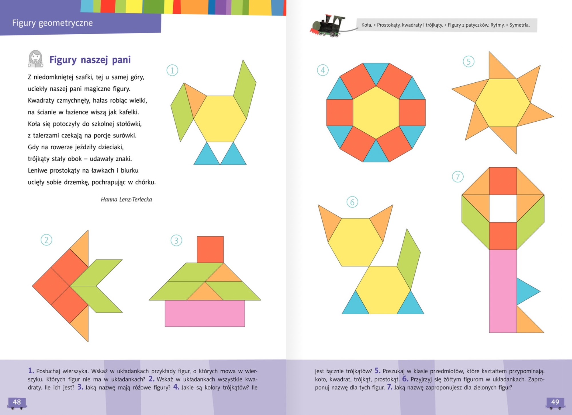 Figury Geometryczne Sprawdzian Klasa 6 Chomikuj Figury geometryczne
