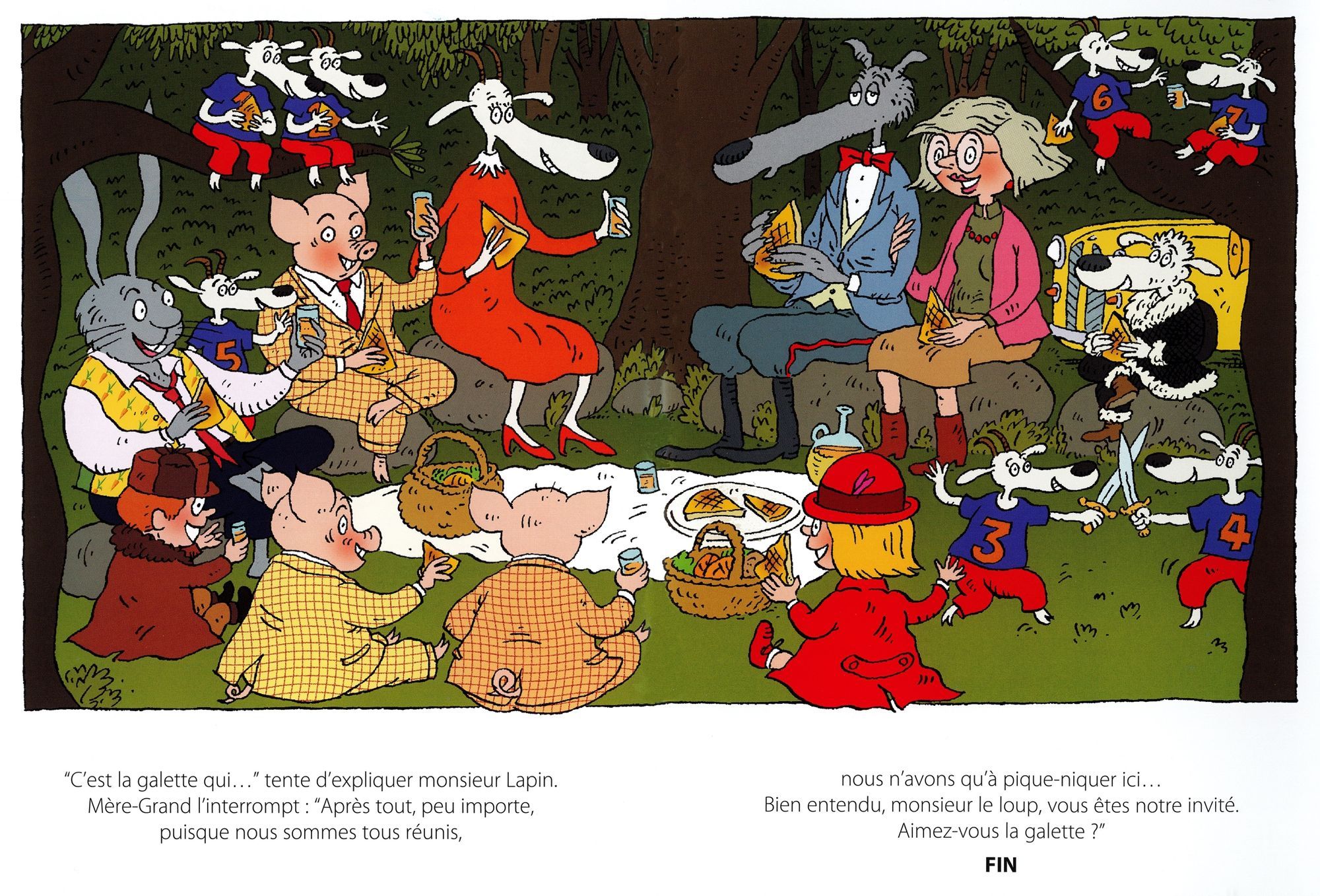 L'histoire de la galette à l'escampette