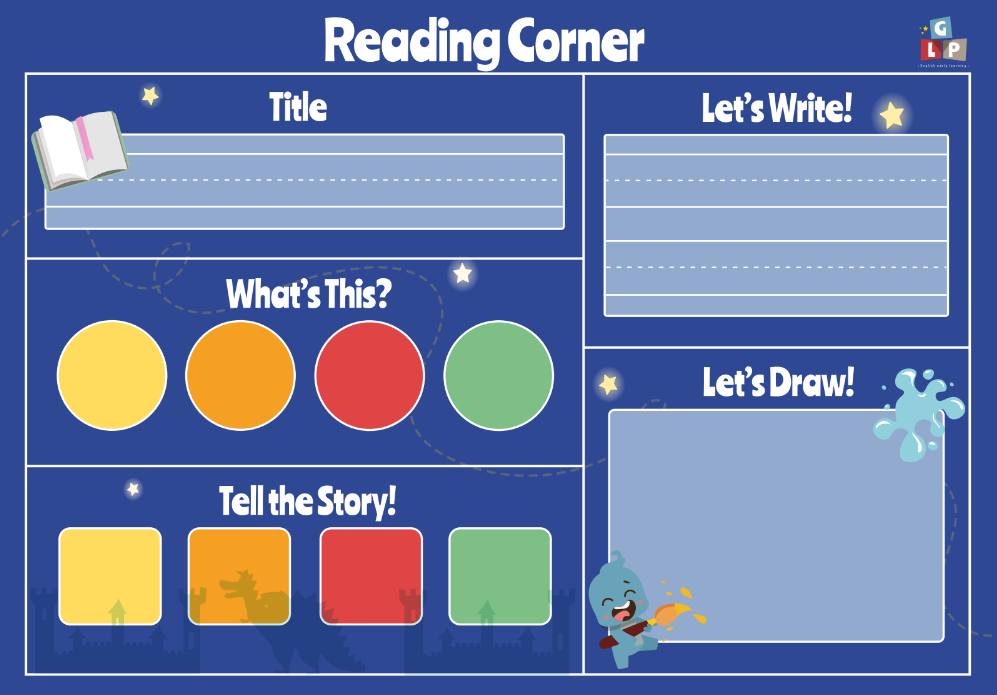 Reading Corner Board | Genially