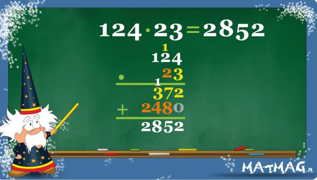 Sprawdzian Klasa 4 Mnozenie I Dzielenie Pisemne Klasa 4- mnożenie pisemne przez liczby wielocyfrowe | Genially