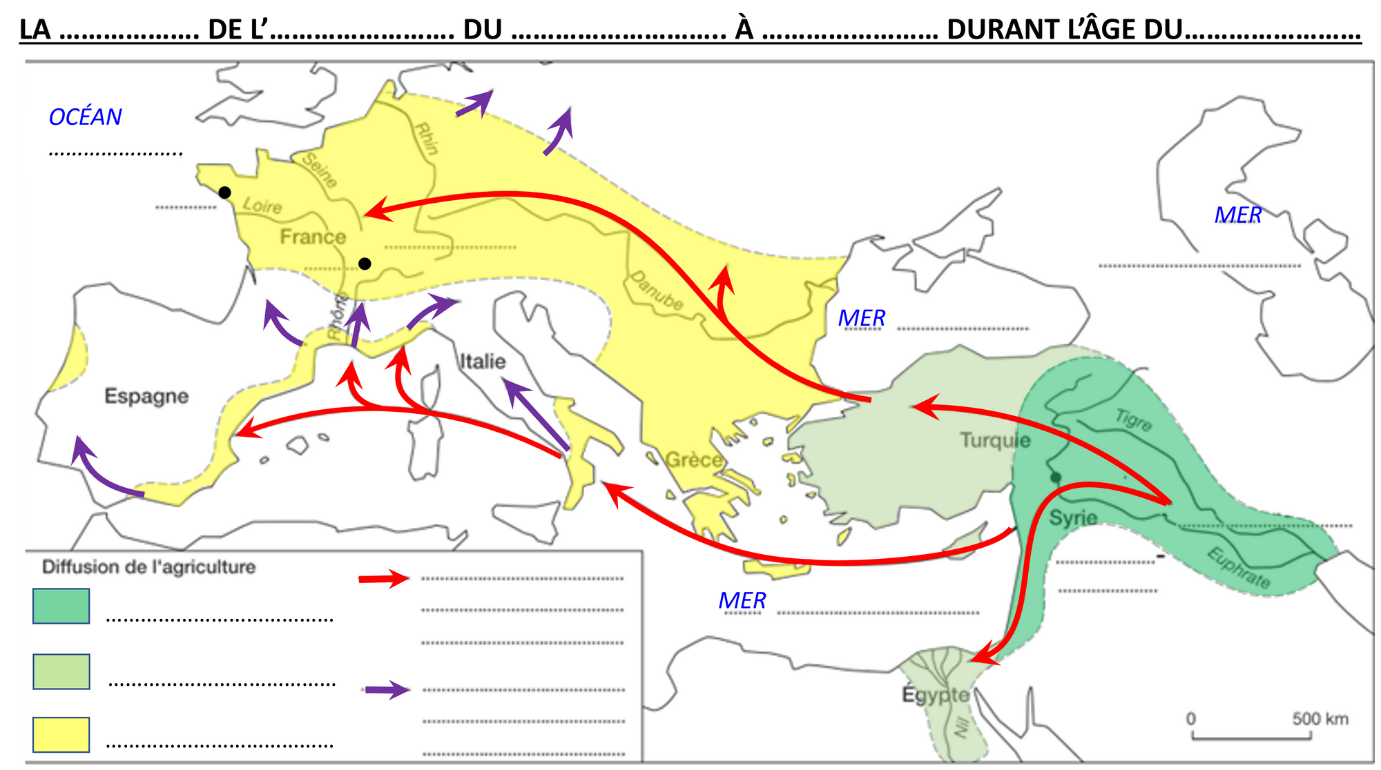 6e REVISER MES COMPETENCES LA DIFFUSION DE L'AGRICULTURE