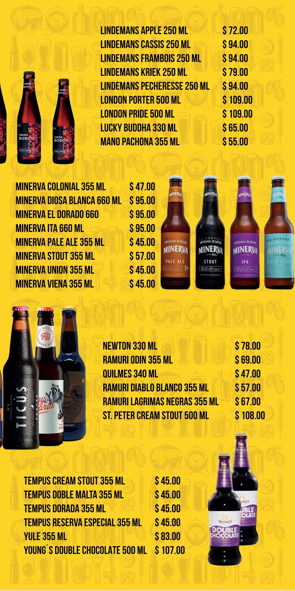 NUEVO Menú MR WINGS