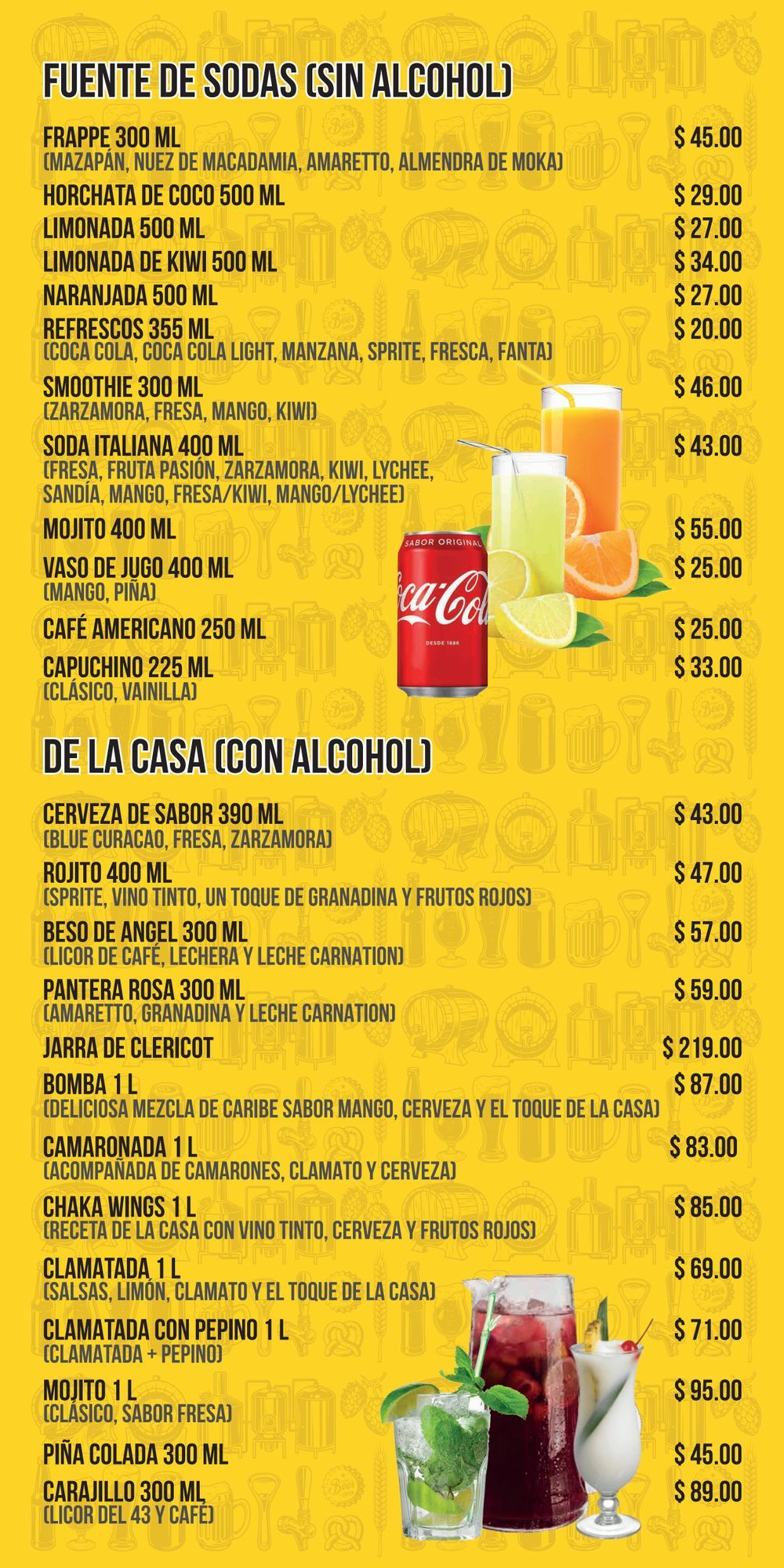 NUEVO Menú MR WINGS