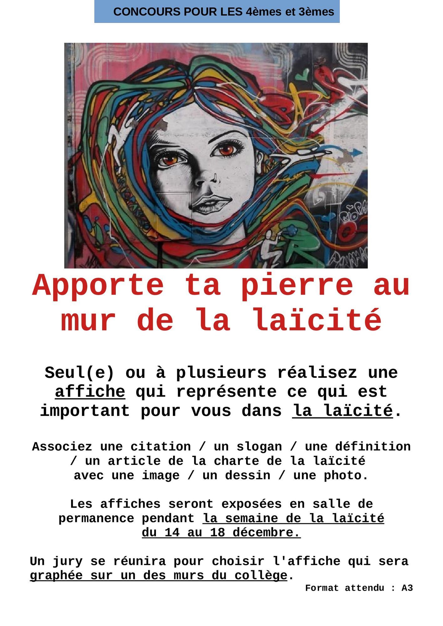 Realisations Du Concours Apporte Ta Pierre A La Laicite By Laurence Novejosserand On Genially