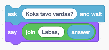 Scratch ar Python - Užduotis | Genially