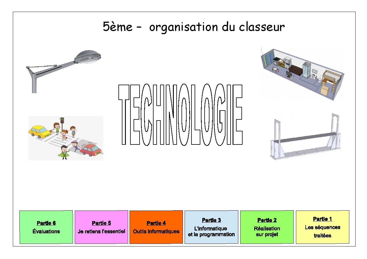 cours de technologie niveau 5 de Me Tamagnaud