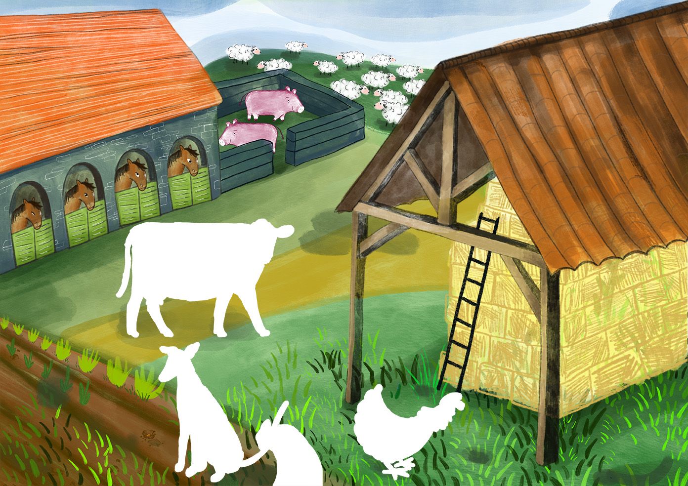 VOCABULARY The farm animals | Genially