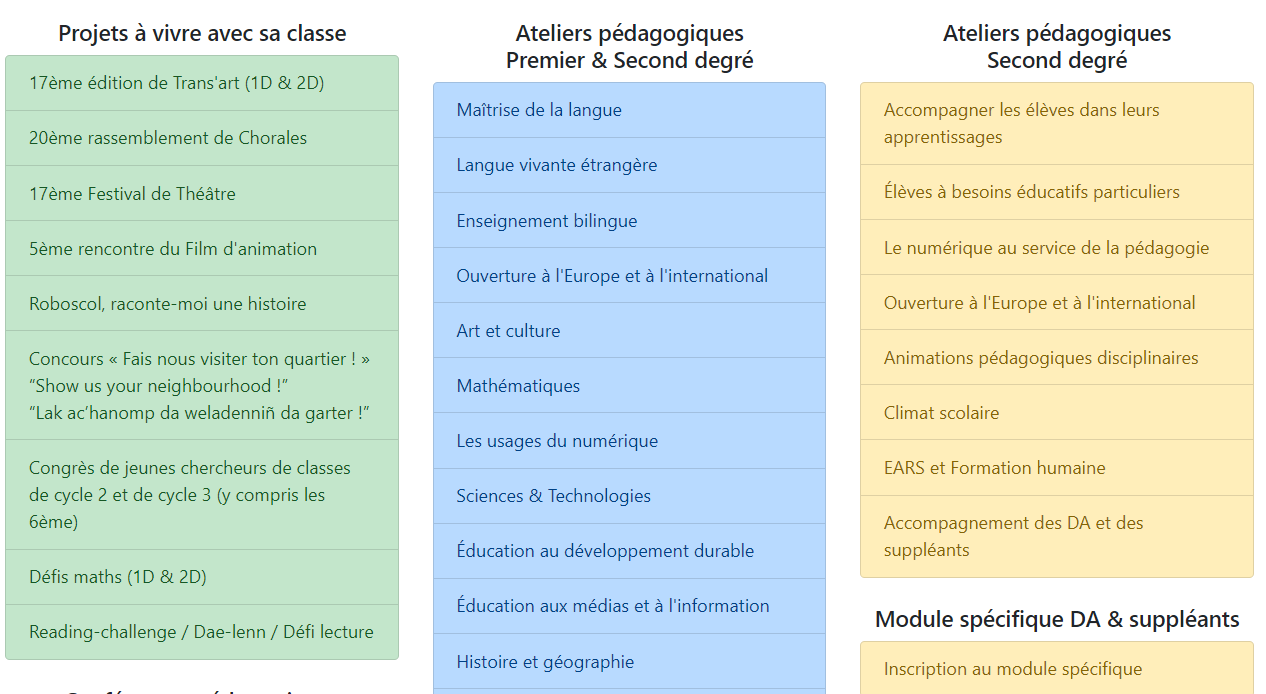 PLAN D ANIMATION DDEC56 2D - 2022/23 | Genially