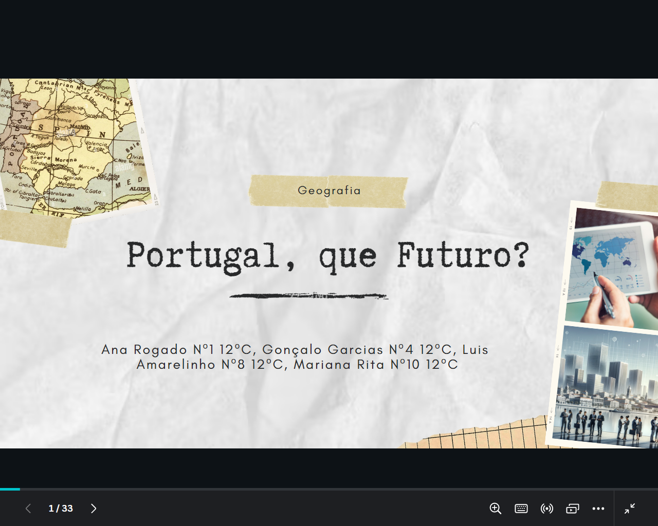 Apresentação minimalista | Genially