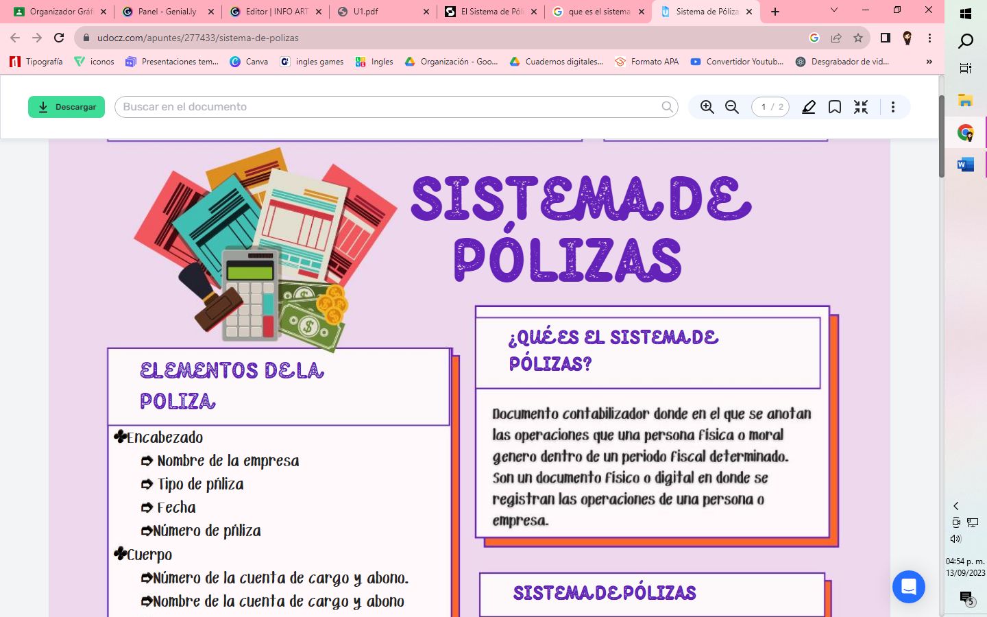 Cuales Son Los Elementos De Un Sistema De Polizas