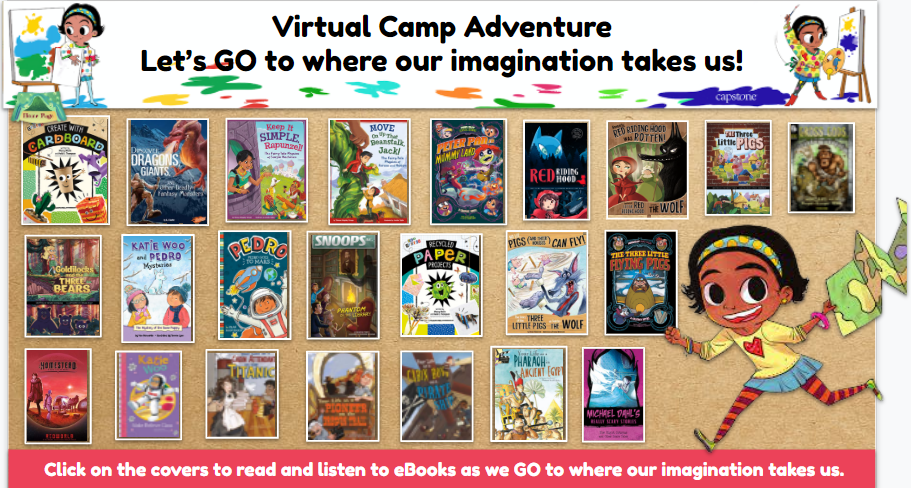 Capstone Books Choice Board | Genially