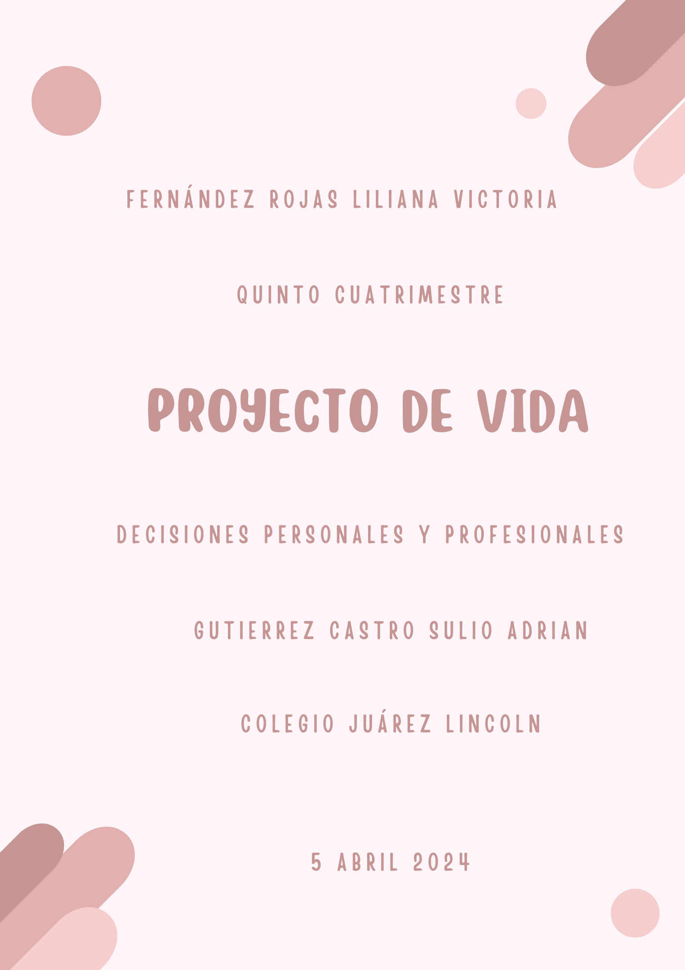 MI PROYECTO DE VIDA | Genially
