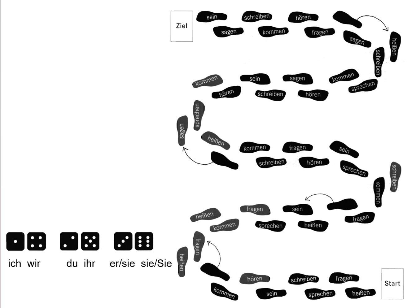  Vorlage Würfel + Spielfiguren 
