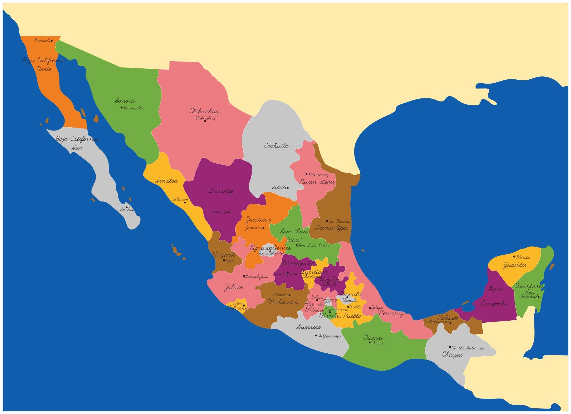 MAPA BÁSICO | Genially