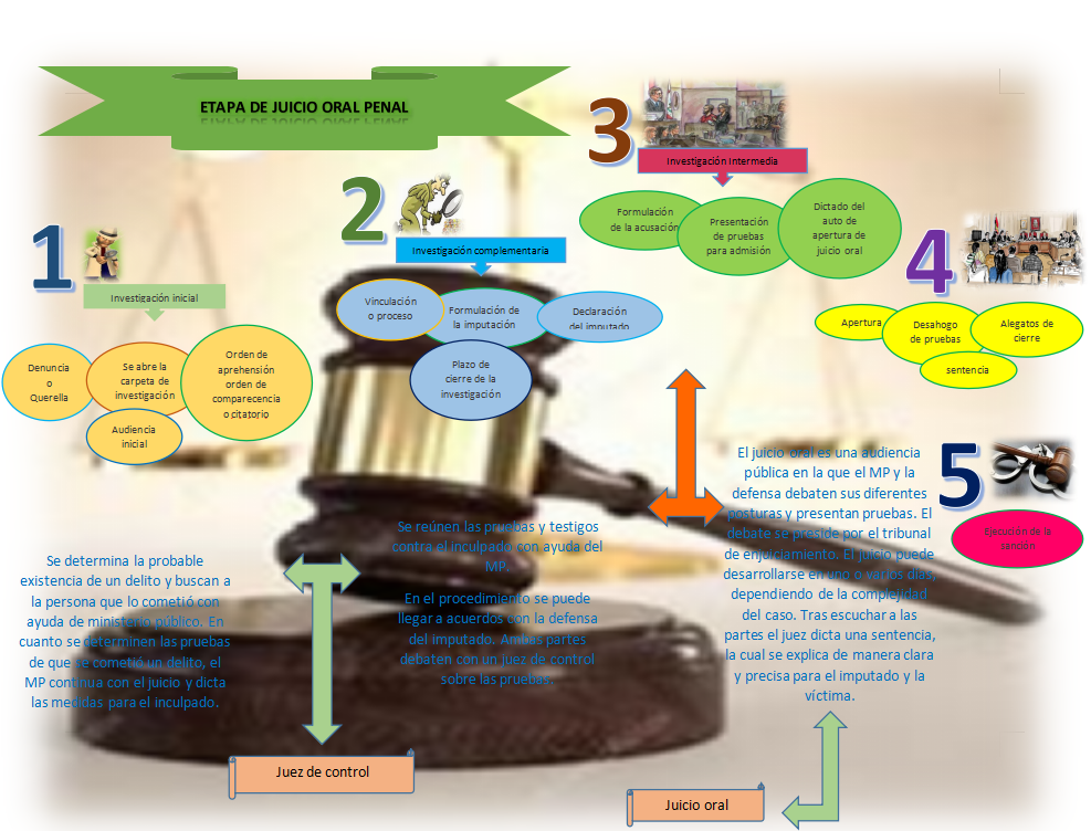 ETAPA DE JUICIO ORAL PENAL | Genially