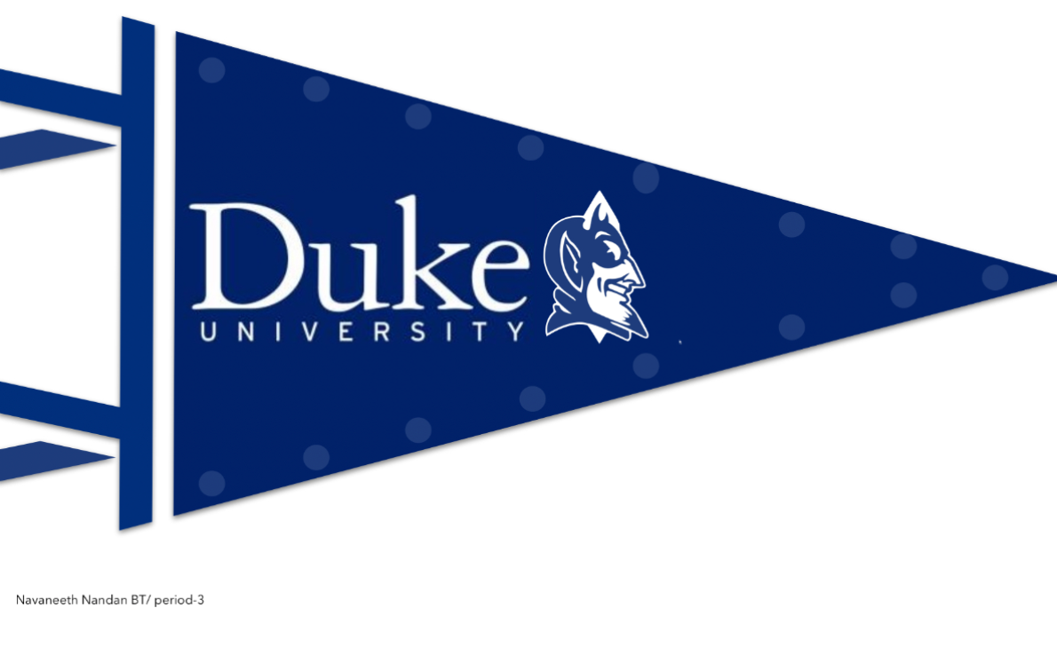 Duke University Pennant